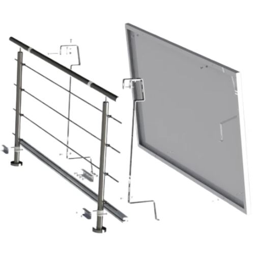 Halterung für Balkonkraftwerk – Bild 6