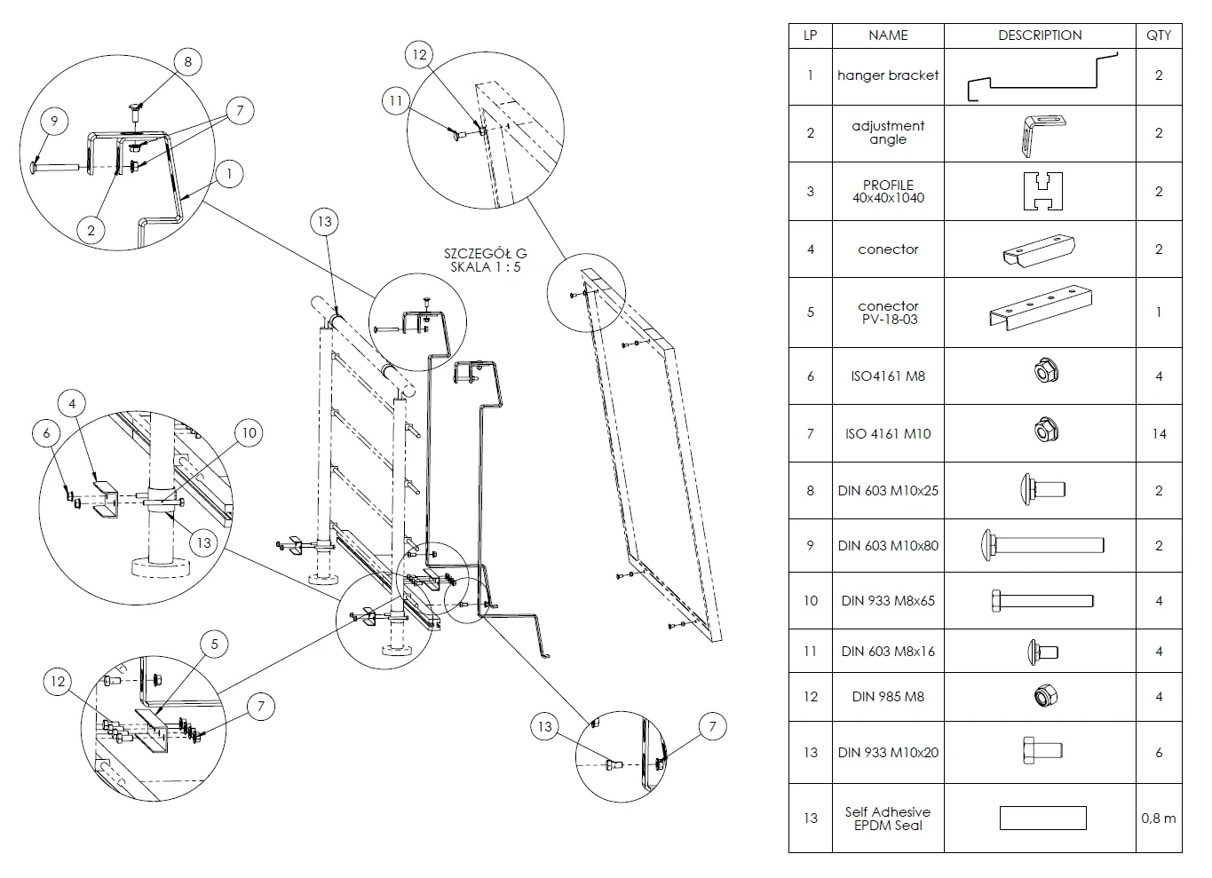 Halterung für Balkonkraftwerk – Bild 2