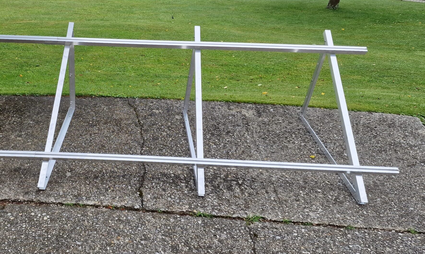 Aufständerung - Set für 3 Module 30° vertikal