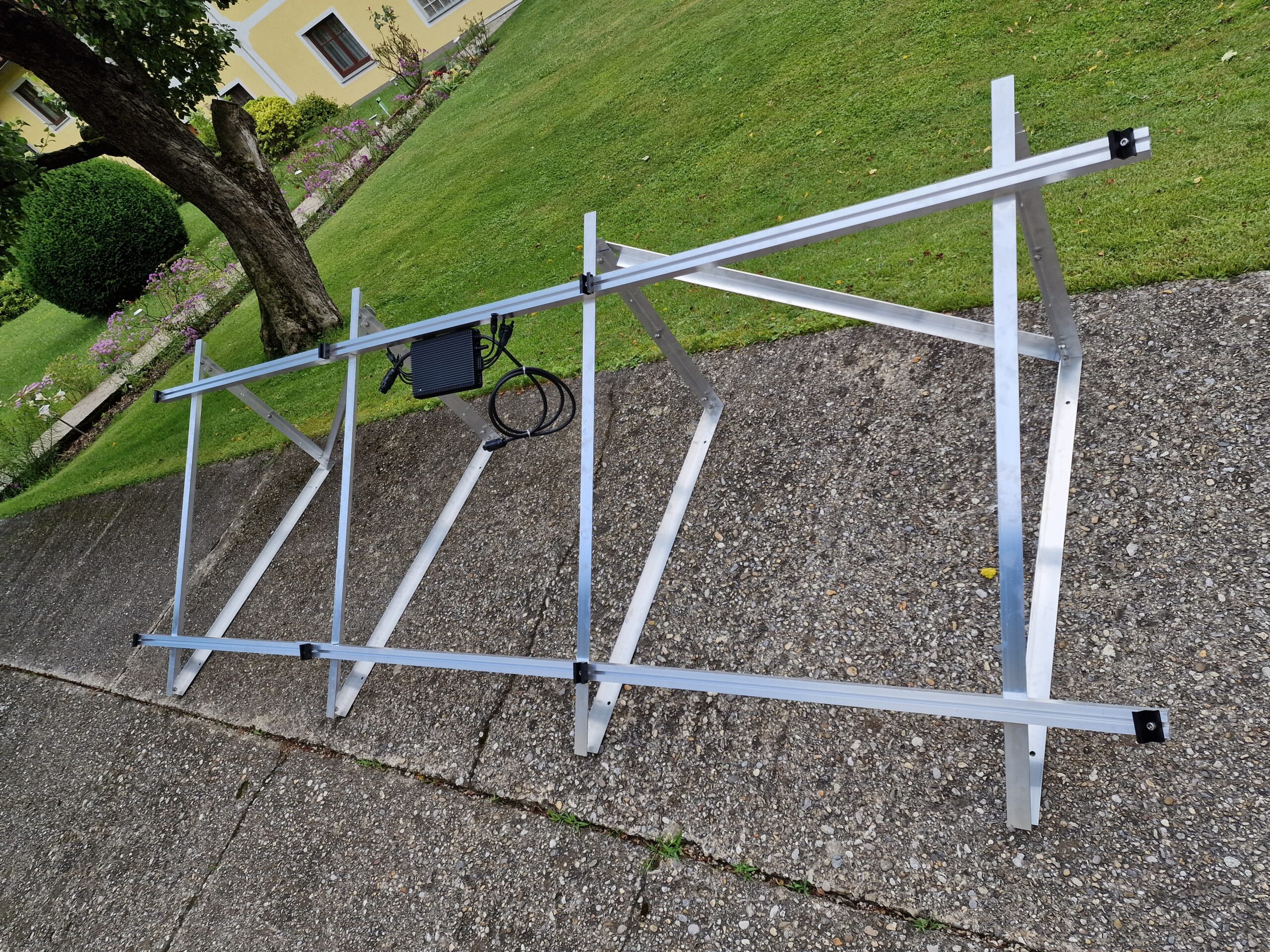 Aufständerung - Set für 3 Module 30° vertikal – Bild 3