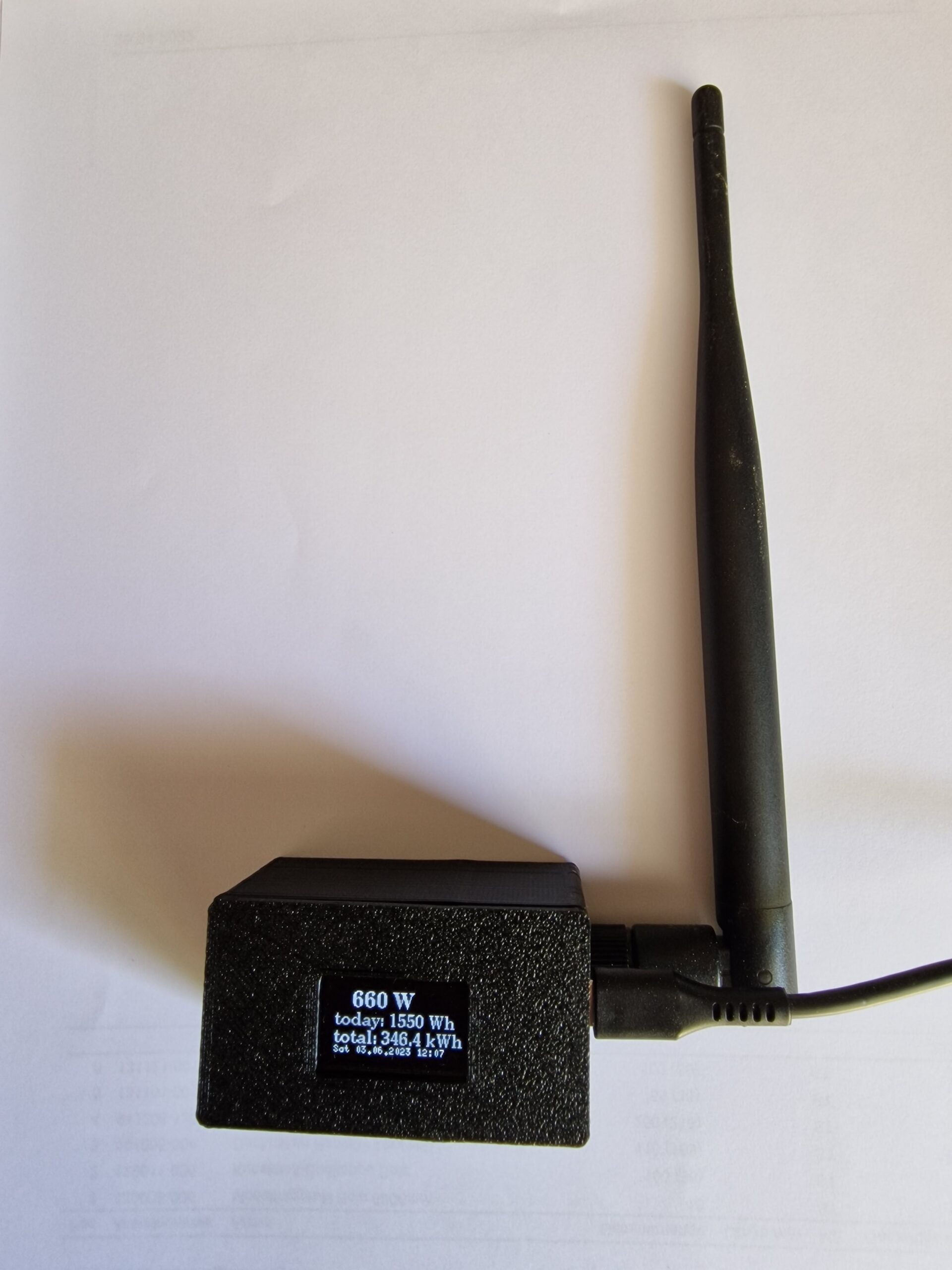 OPEN DTU mit Verlaufsgrafik