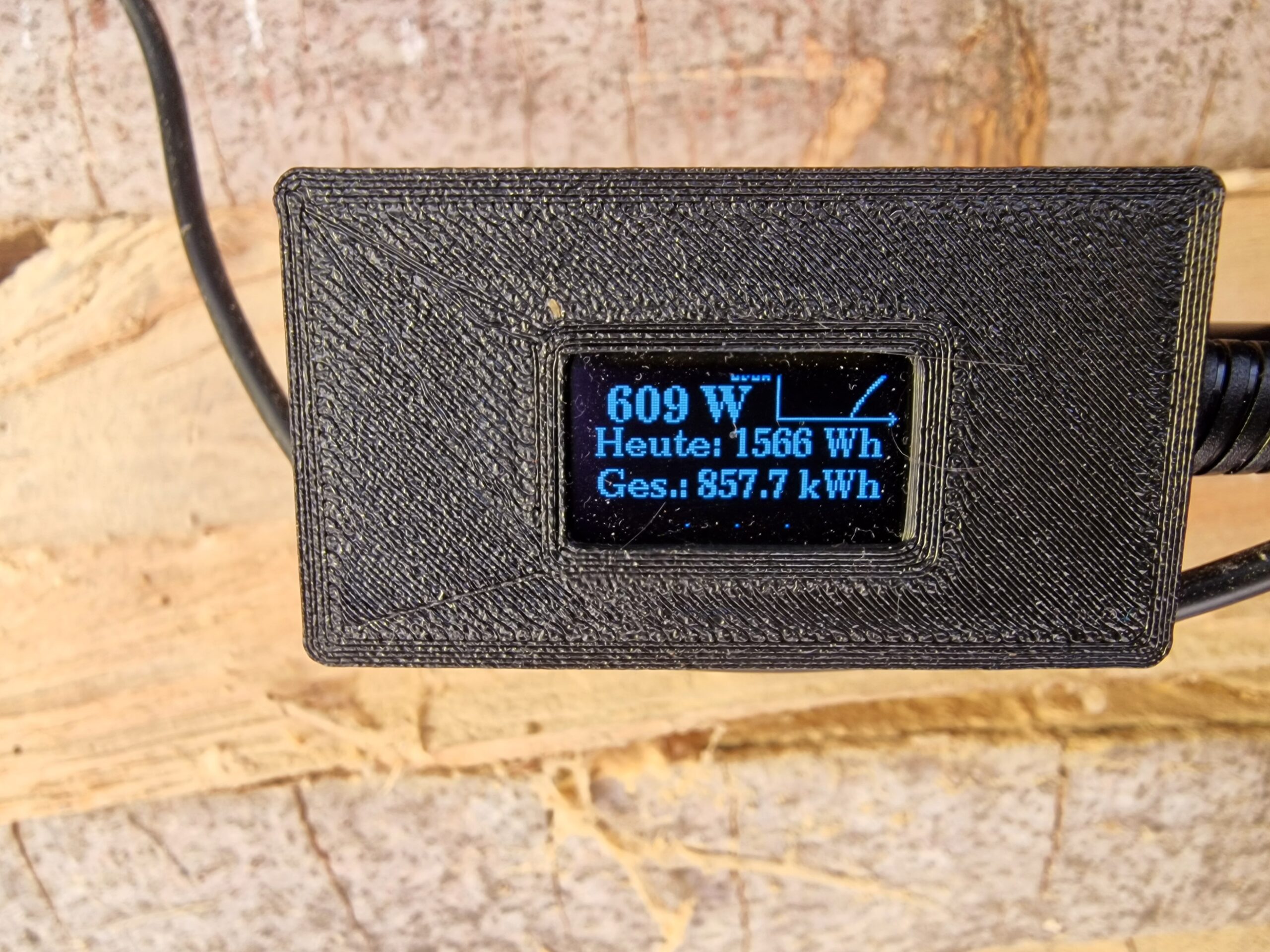 OPEN DTU mit Verlaufsgrafik