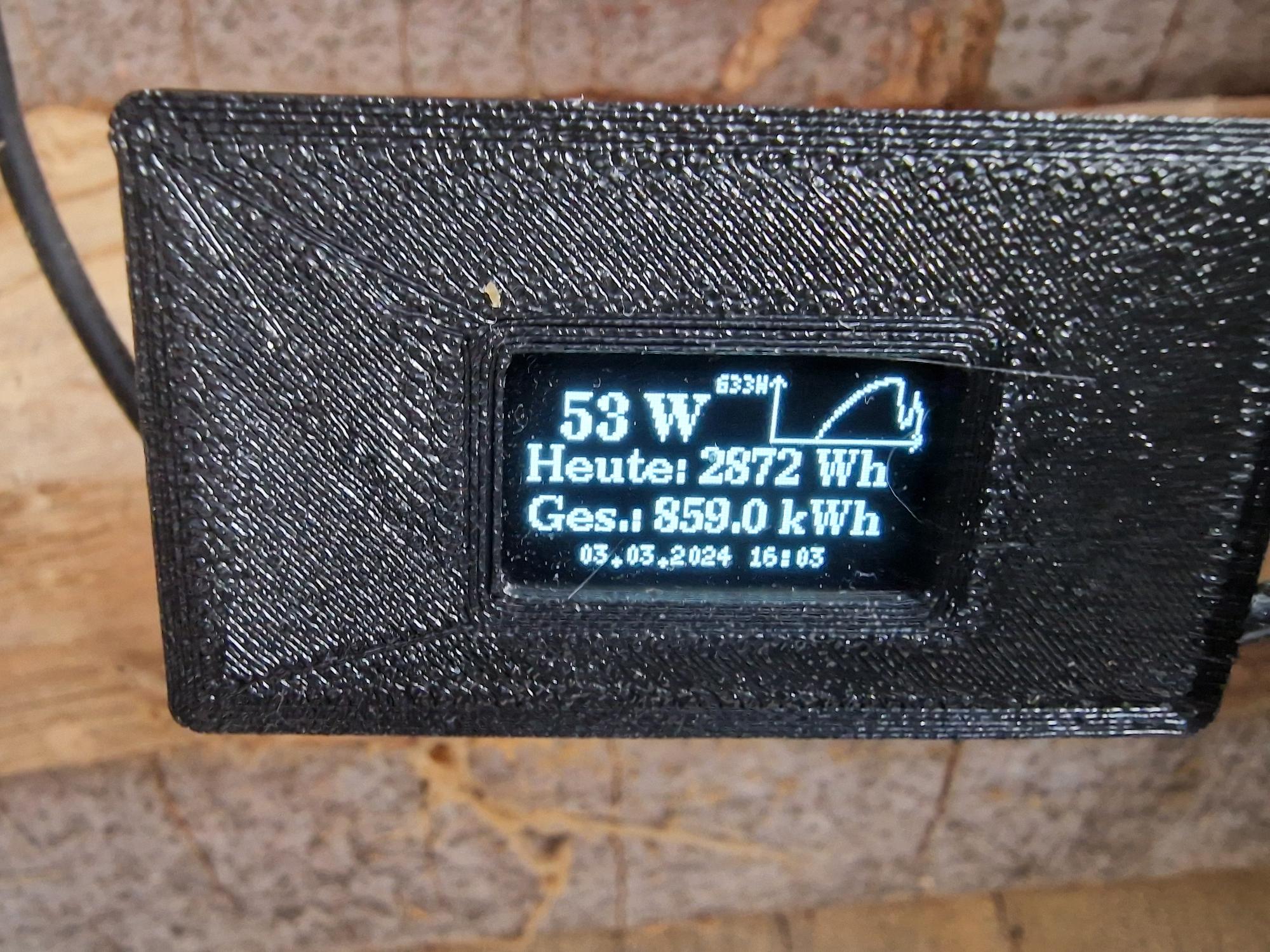 Display für Hoymiles HM-Serie mit Grafik für Tagesverlauf  ***NEU *** – Bild 3